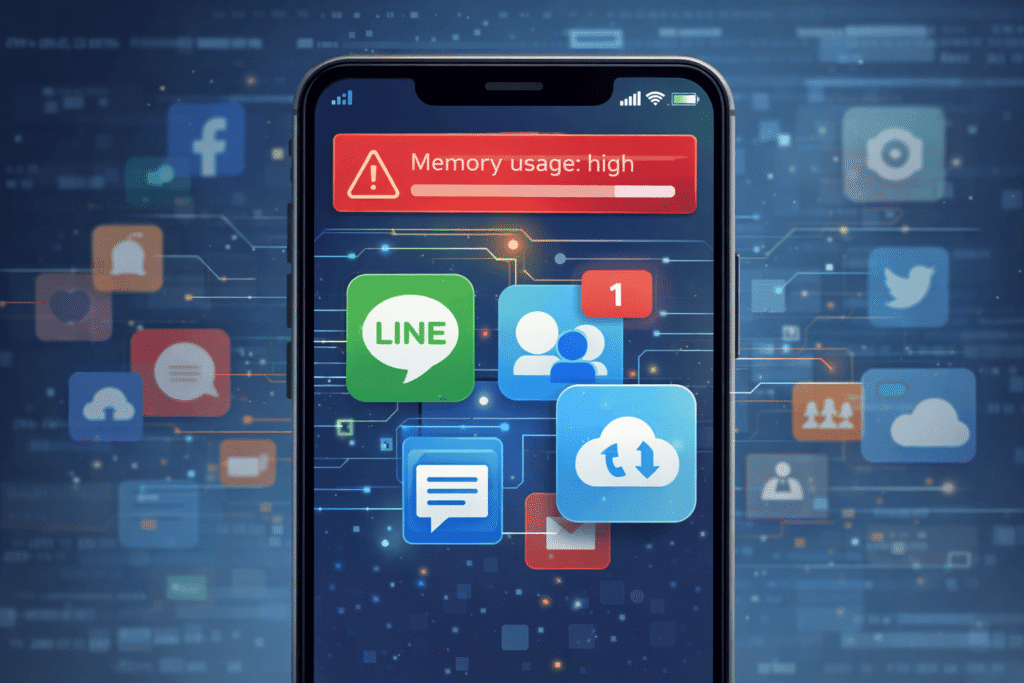 手機背景程式太多