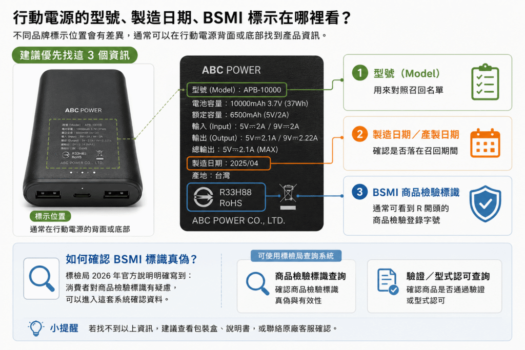 行動電源型號怎麼看